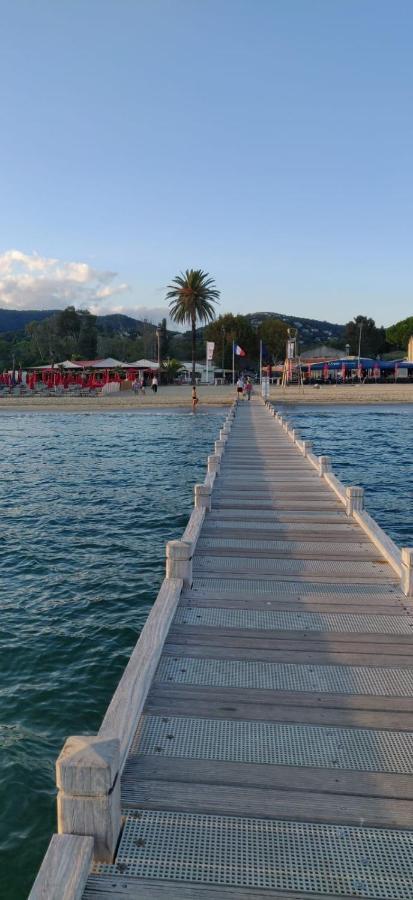 Ferienwohnung "Ti Sable" Agreable Studio Climatise, Jolie Vue Mer, Piscine A Cavalaire Sur Mer Golfe De St-Tropez Exterior foto