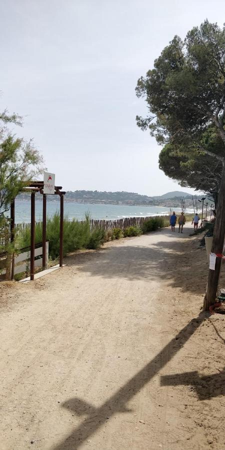 Ferienwohnung "Ti Sable" Agreable Studio Climatise, Jolie Vue Mer, Piscine A Cavalaire Sur Mer Golfe De St-Tropez Exterior foto